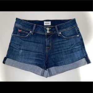 Hudson Dark Denim Shorts